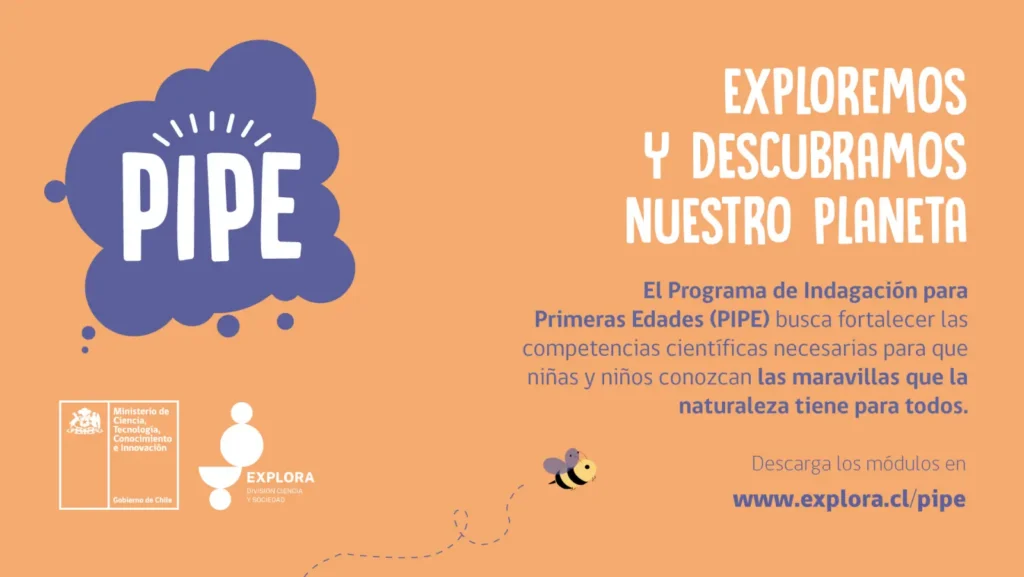 Programa Explora de MinCiencia disponibilizó nuevos recursos educativos para desarrollar competencias científicas en las primeras edades